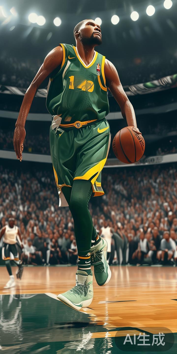 杜兰特作为NBA历史上的顶级得分手之一，自加盟IM